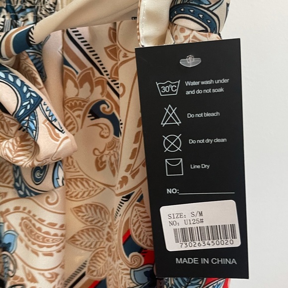 Floral Print Paperbag Waist Belted Shorts. - Picture 6 of 11